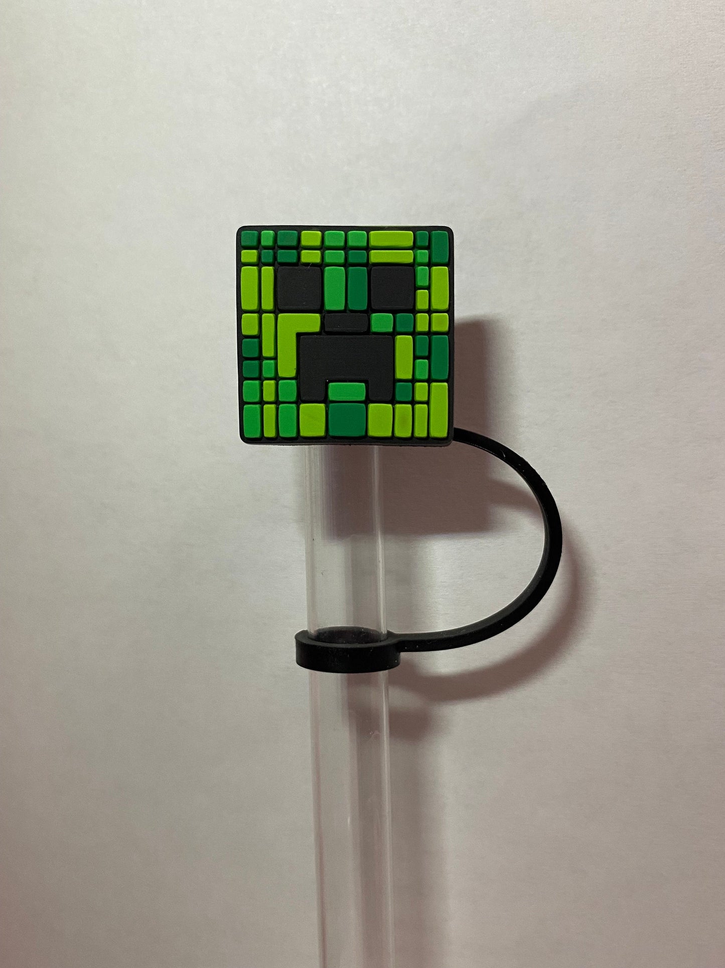 Green Zombie Straw Topper for 10 mm Straws