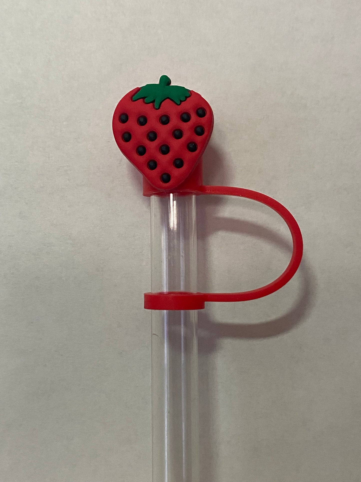 Strawberry Straw Topper for 10 mm Straws