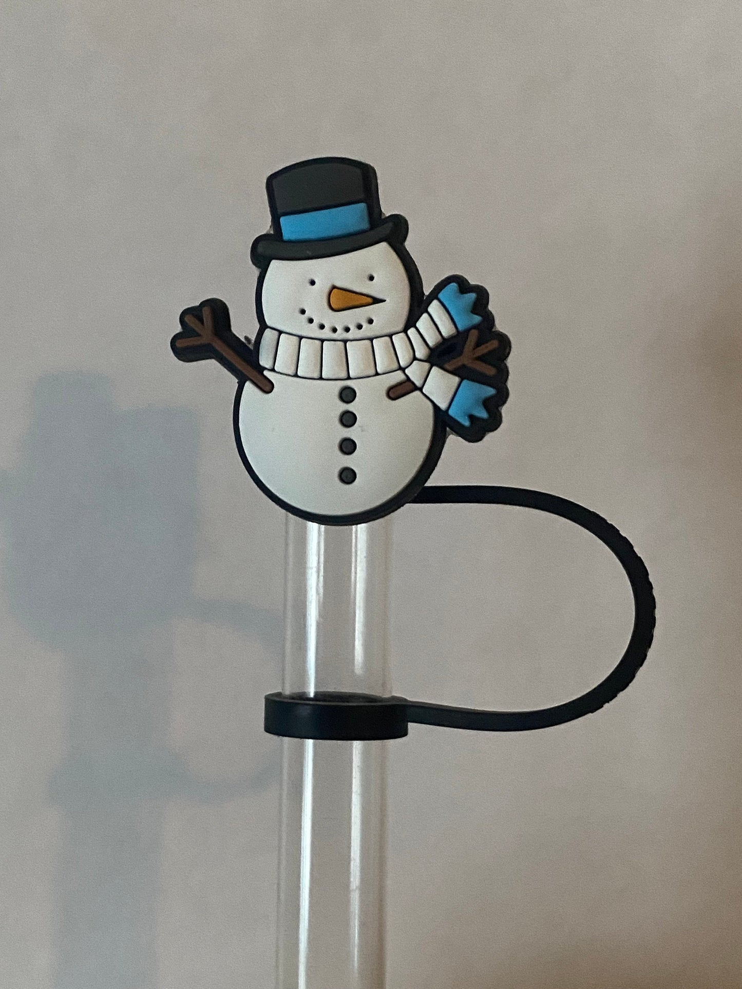 Snowman Straw Topper for 10 mm Straws