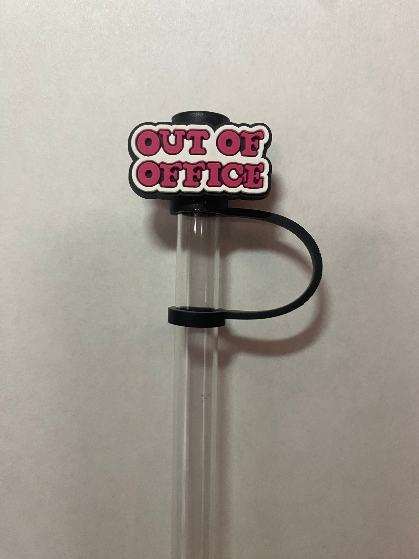 Out of Office Straw Topper for 10 mm Straws