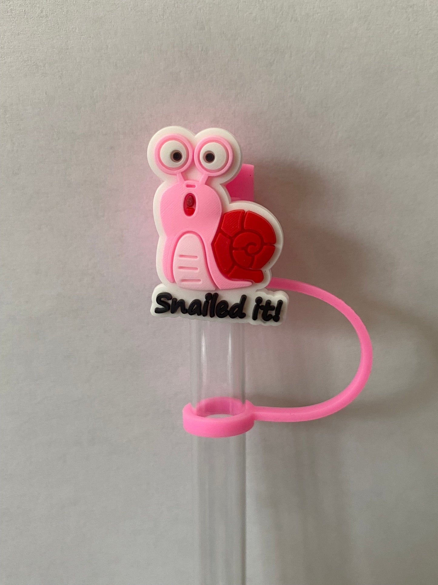 Snailed It Straw Topper for 10 mm Straws