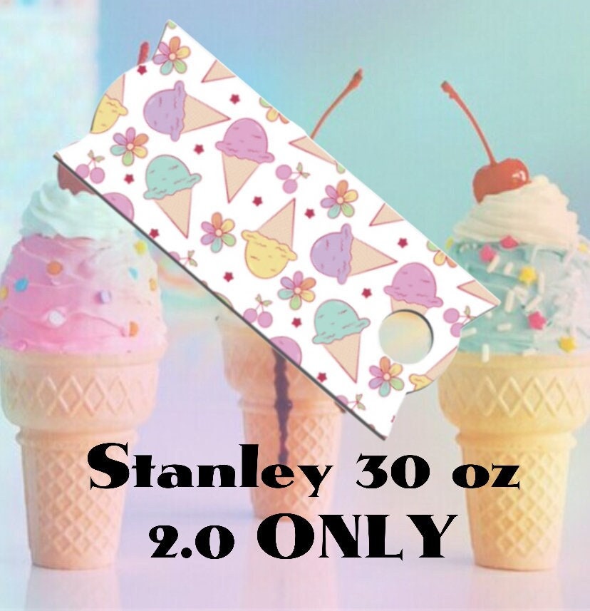 Ice Cream 30 oz 2.0 Acrylic Tumbler Tag