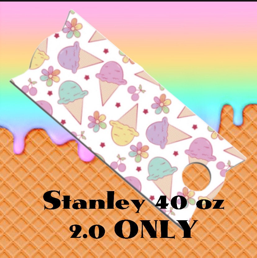 Ice Cream 40 oz 2.0 Acrylic Tumbler Tag