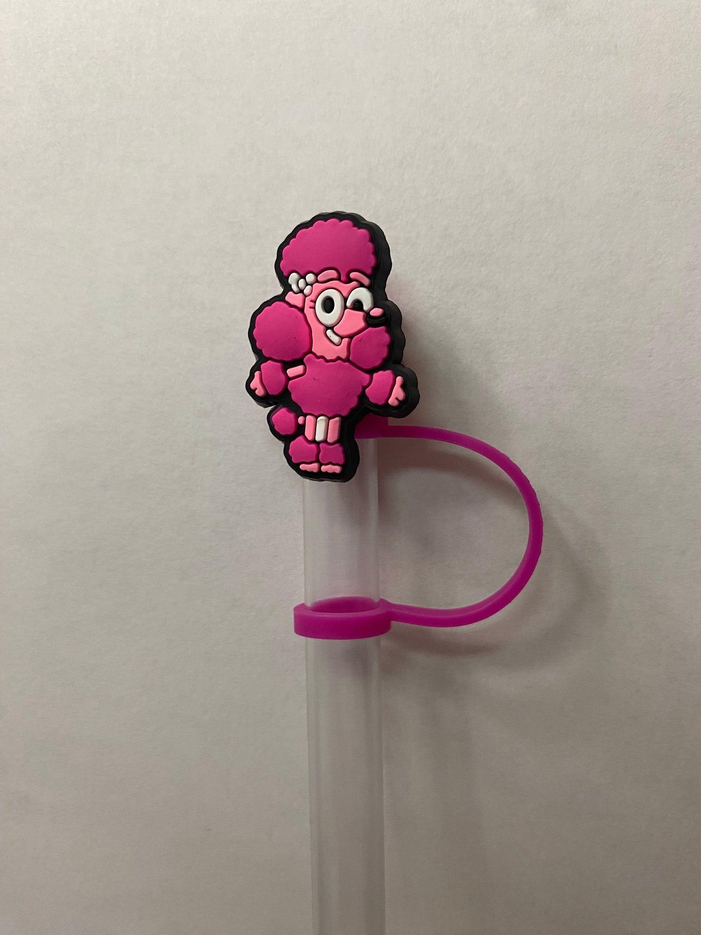 Poodle Straw Topper for 10 mm Straws