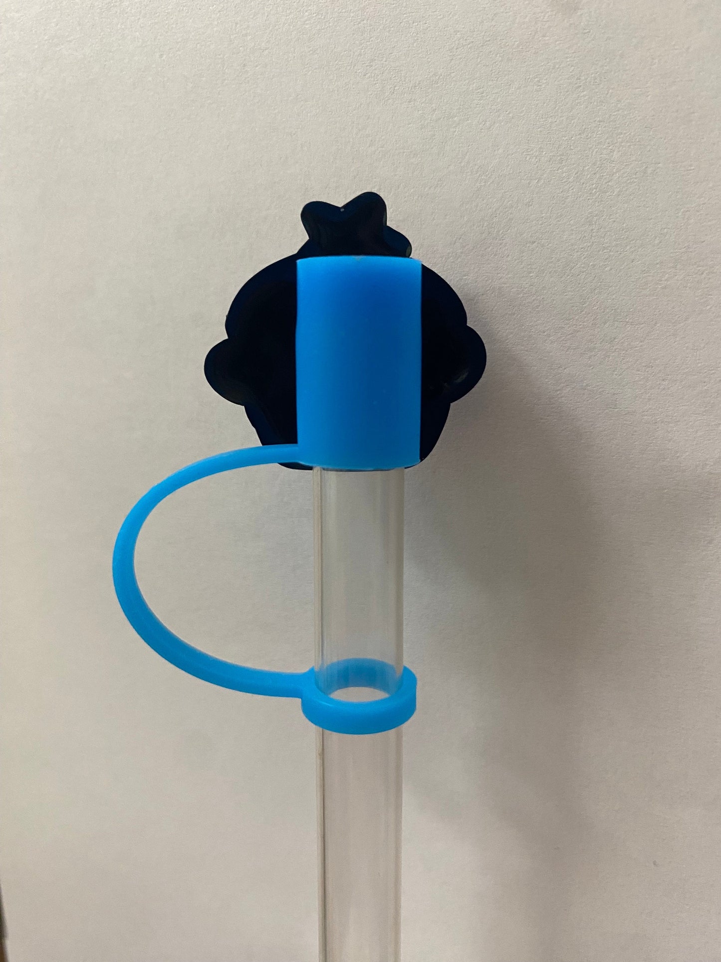 Red, White and Blue Cupcake Straw Topper for 10 mm Straws