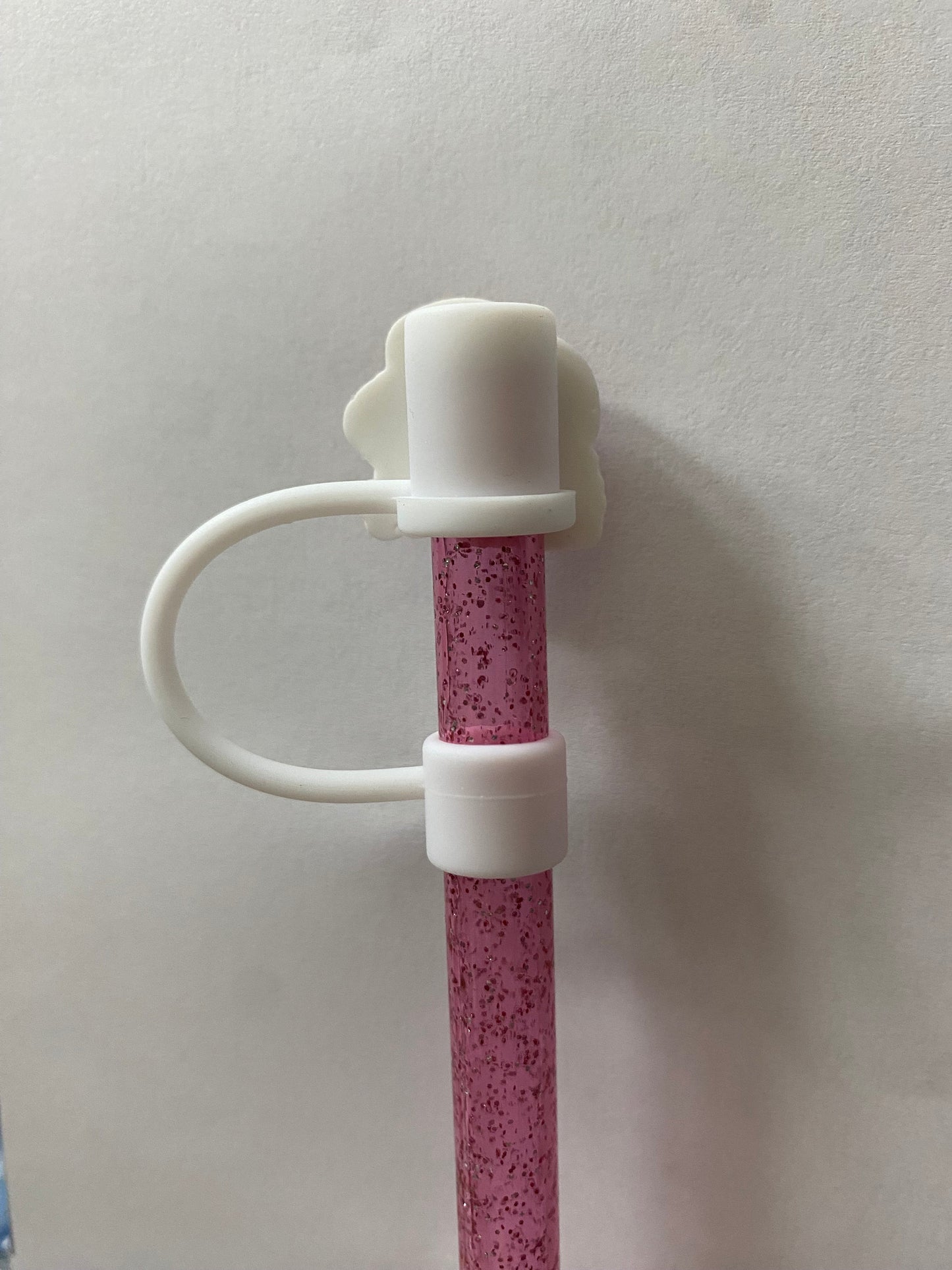 1 Deluxe In Doll We Trust Straw Topper for 10 mm Straws