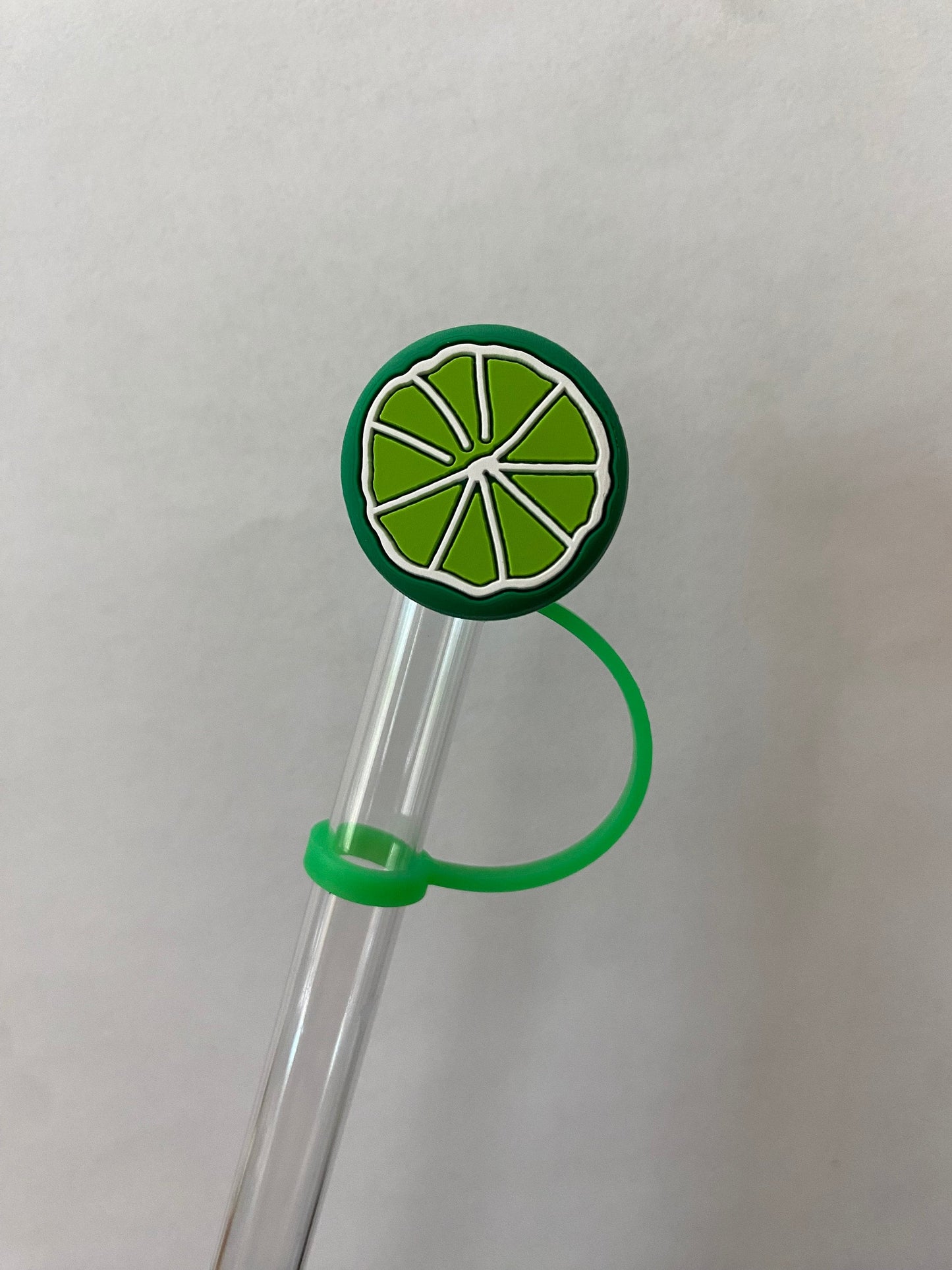 Lime Straw Topper for 10 mm Straws