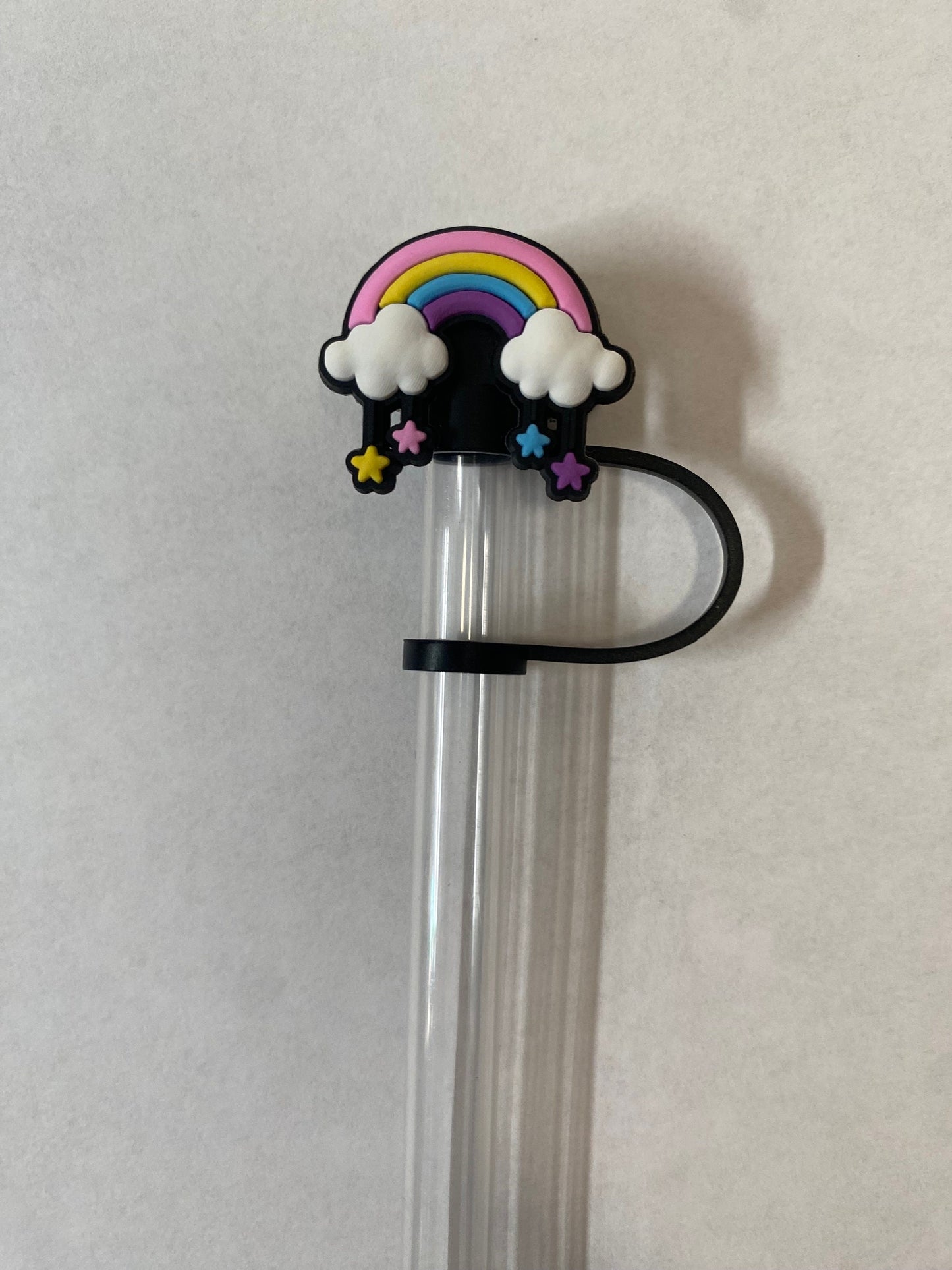 Rainbow Stars Straw Topper for 10 mm Straws