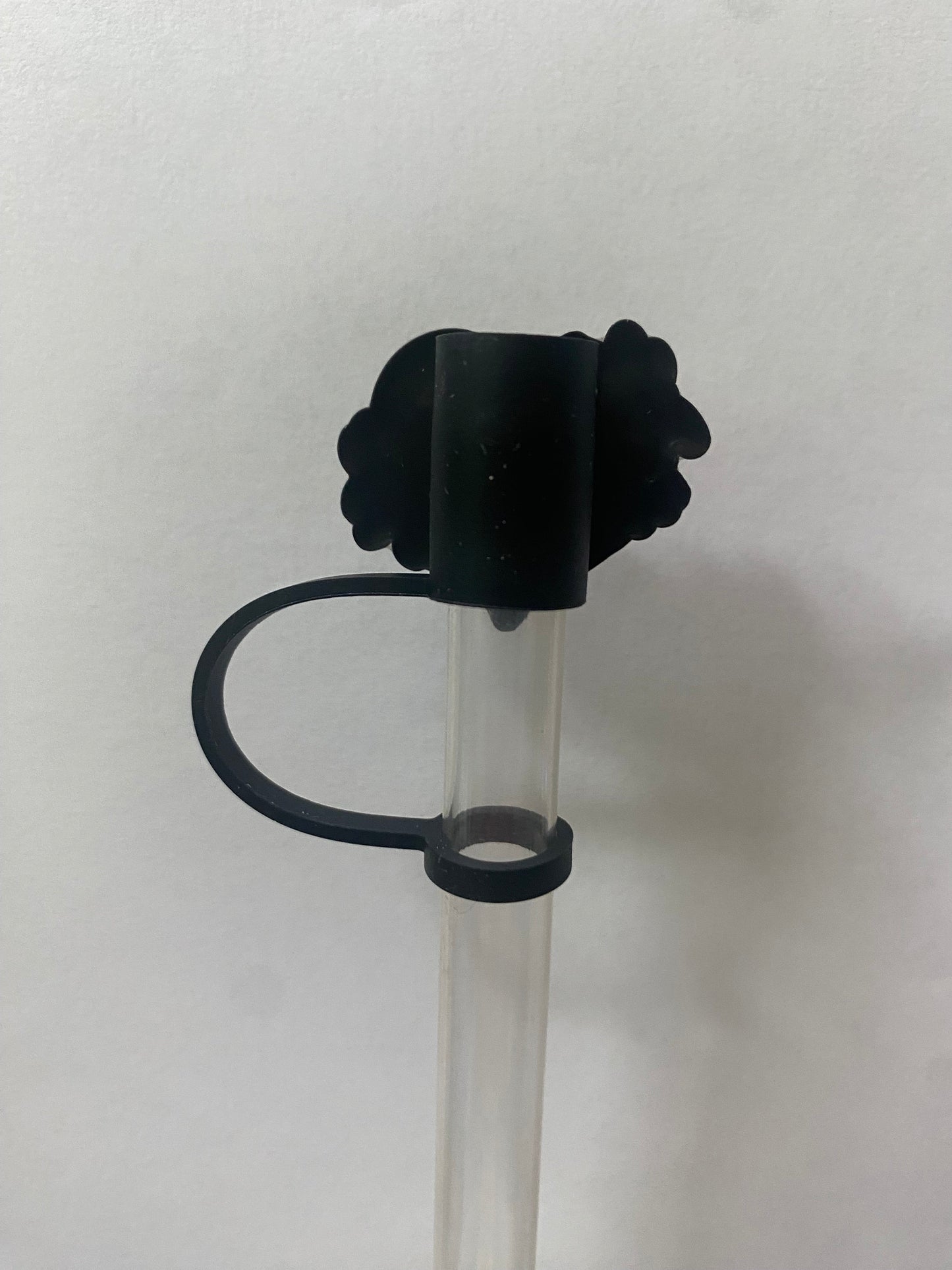 Love and Peace Heart Straw Topper for 10 mm Straws