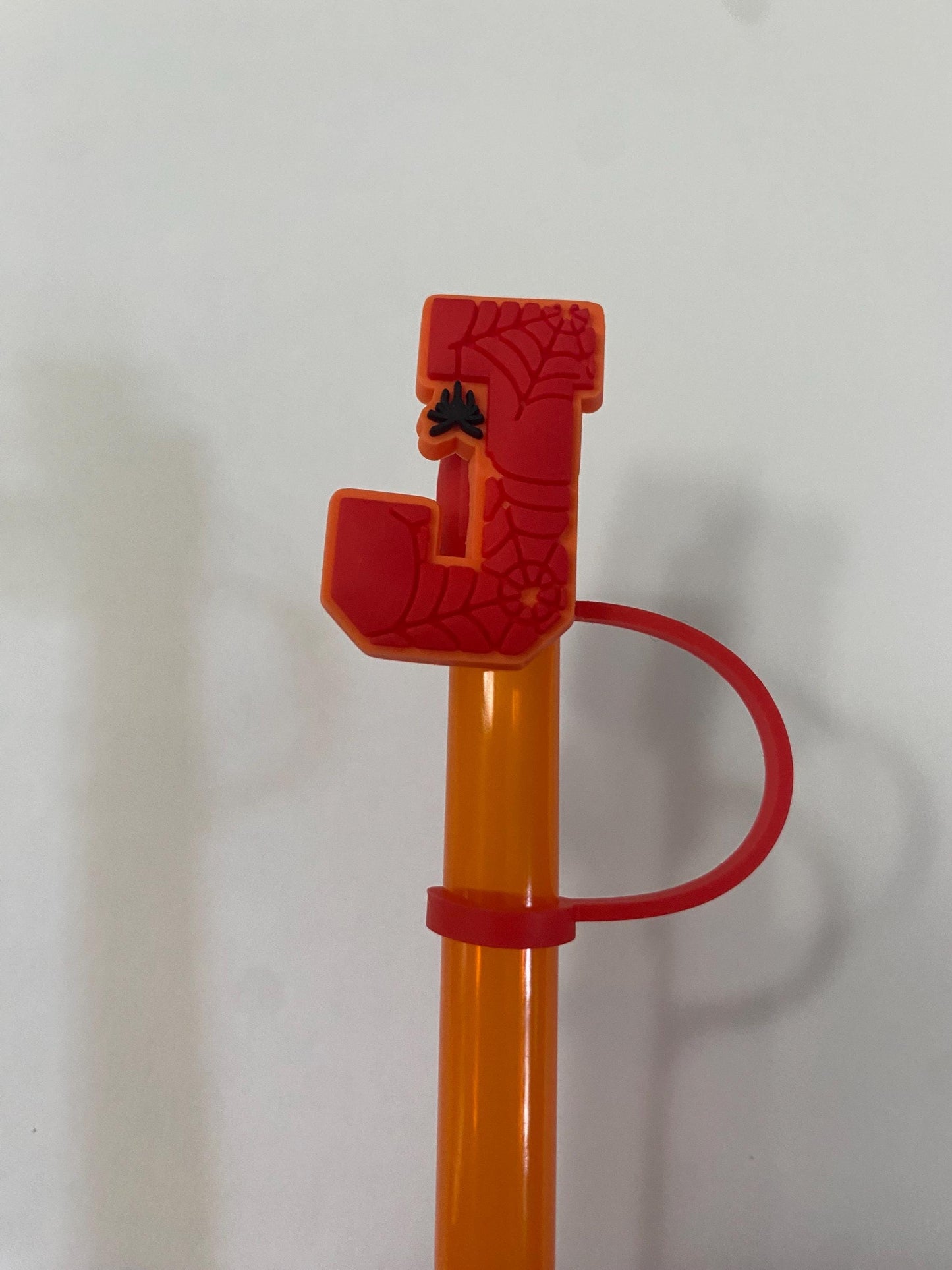 Halloween Letters I - P Straw Toppers for 10 mm Straws