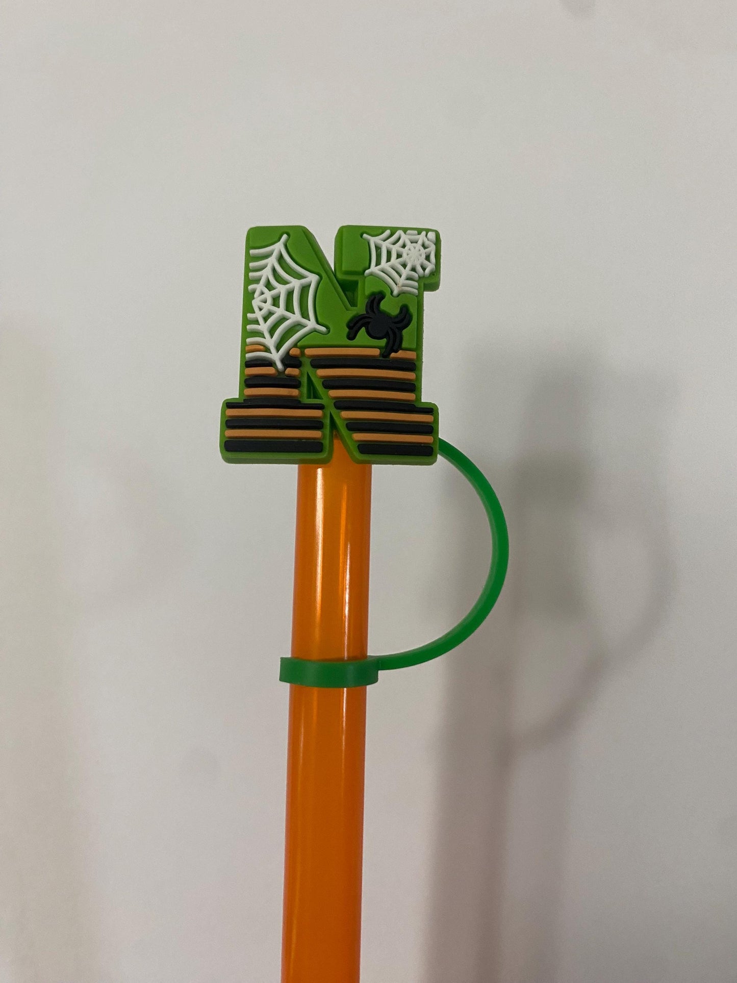 Halloween Letters I - P Straw Toppers for 10 mm Straws