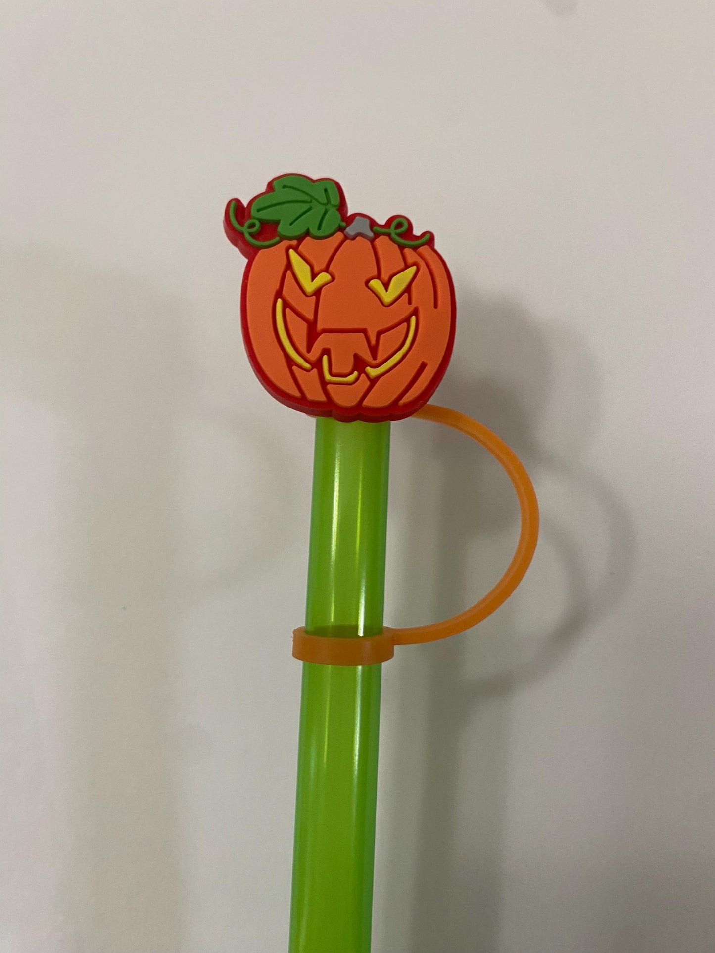 Halloween Letters I - P Straw Toppers for 10 mm Straws