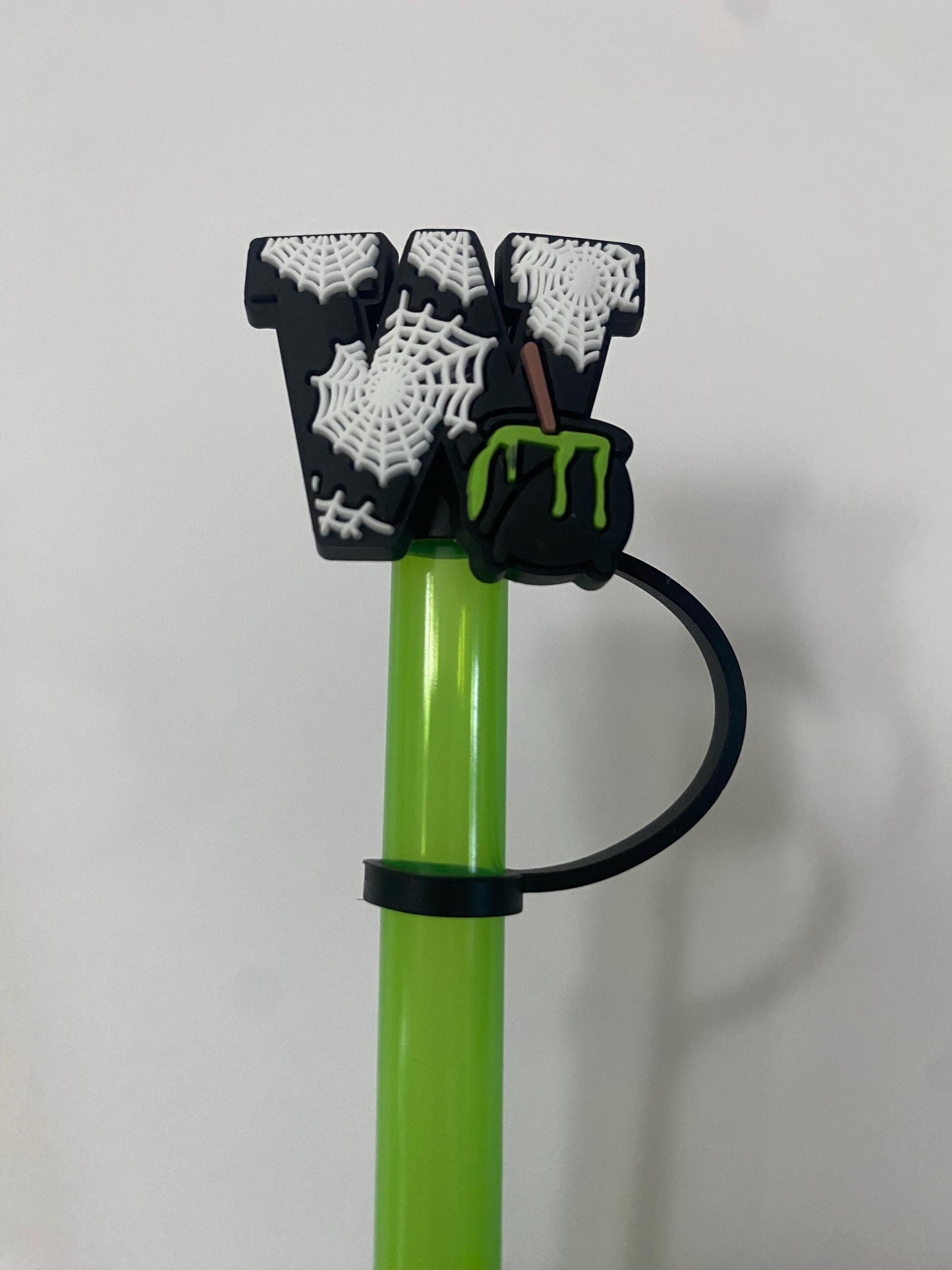 Halloween Letters W - Z Straw Toppers for 10 mm Straws