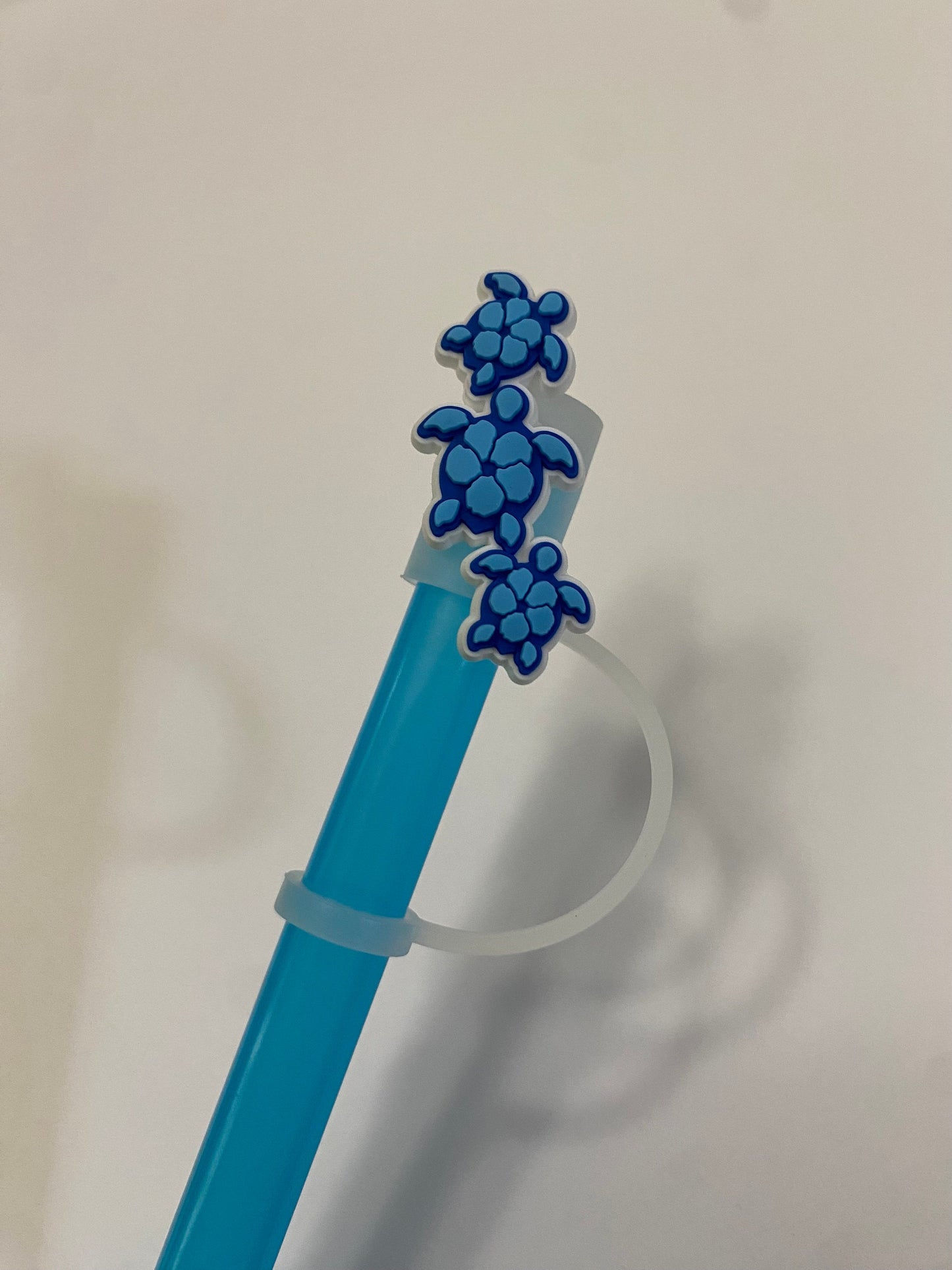 Swimming Sea Turtles Straw Topper for 10 mm Straws