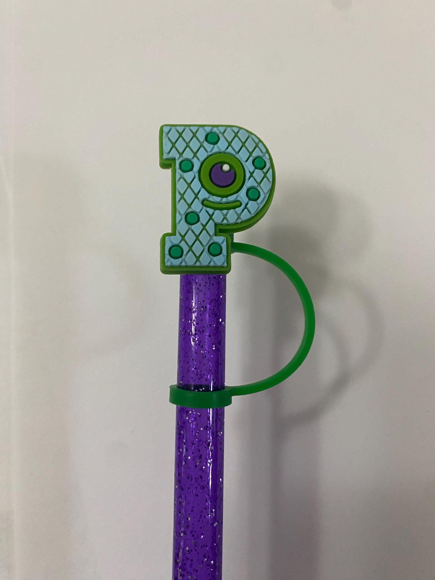 Halloween Letters I - P Straw Toppers for 10 mm Straws