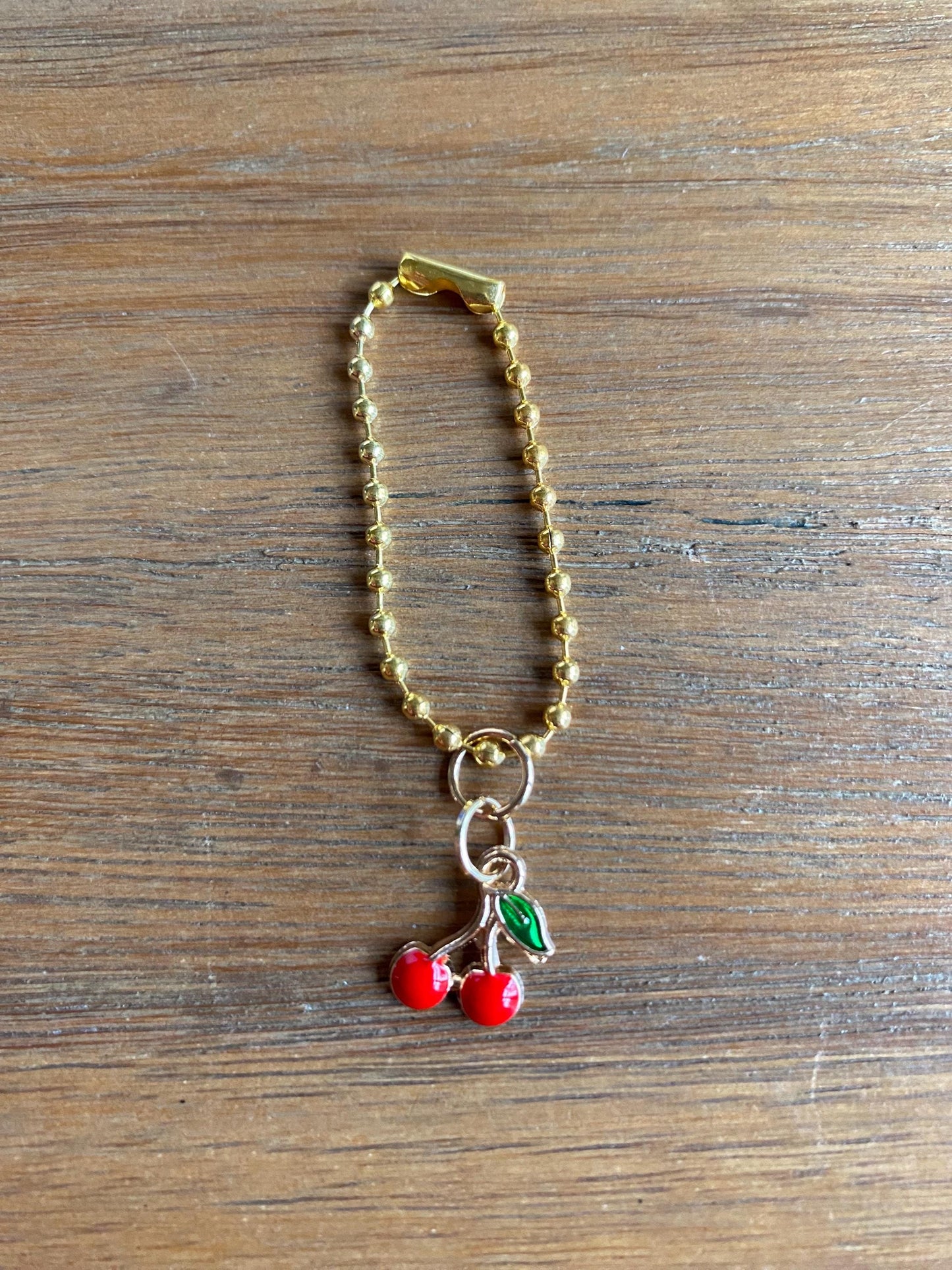 Petite Cherries Handle Charm