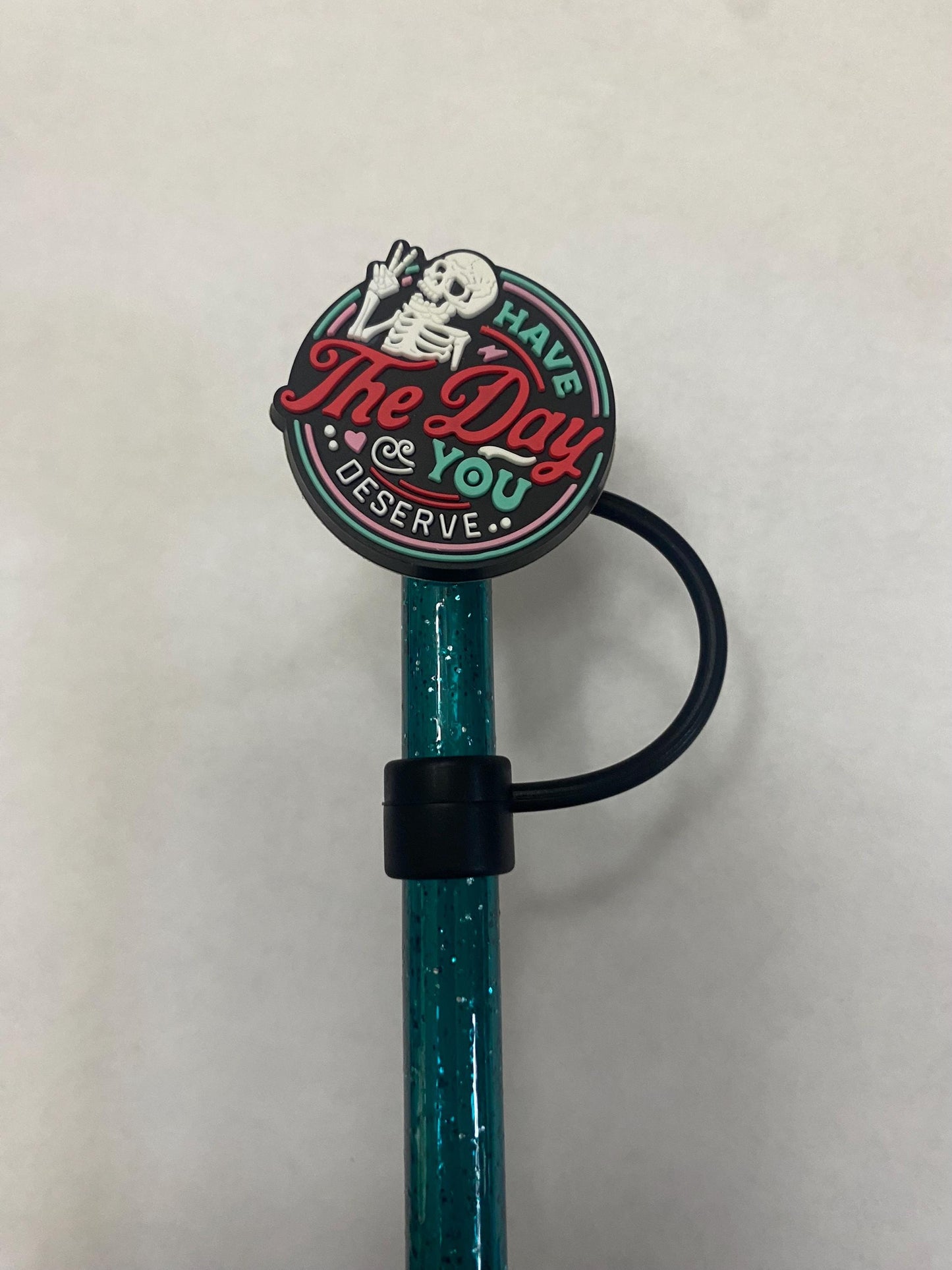 1 Deluxe Adventure Princess Straw Topper for 10 mm Straws