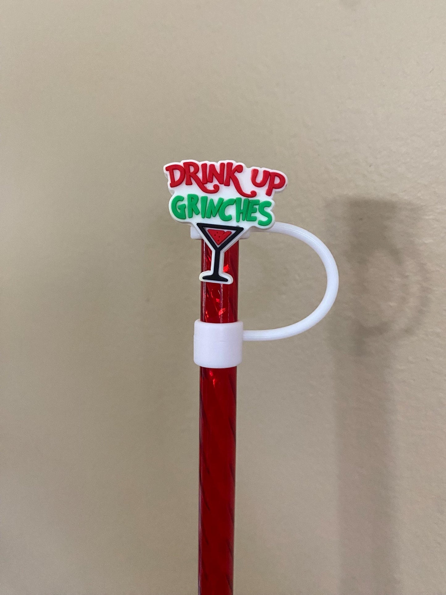 1 Deluxe Drink Up Grinches Straw Topper for 10 mm Straws