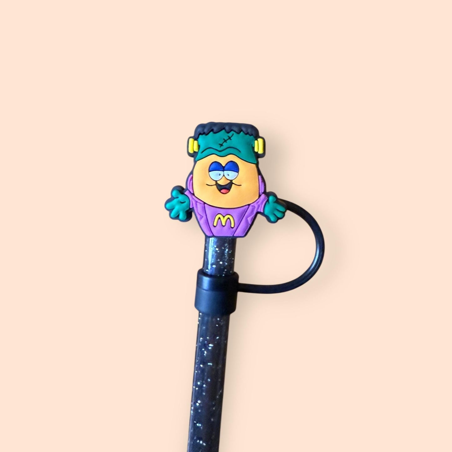 1 Deluxe Franken Nugget Straw Topper for 10 mm Straws