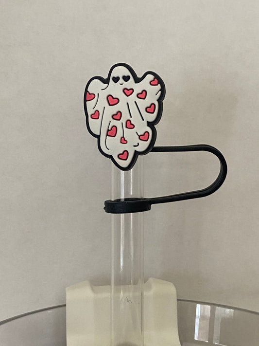 Heart Ghost Straw Topper for 10 mm Straws