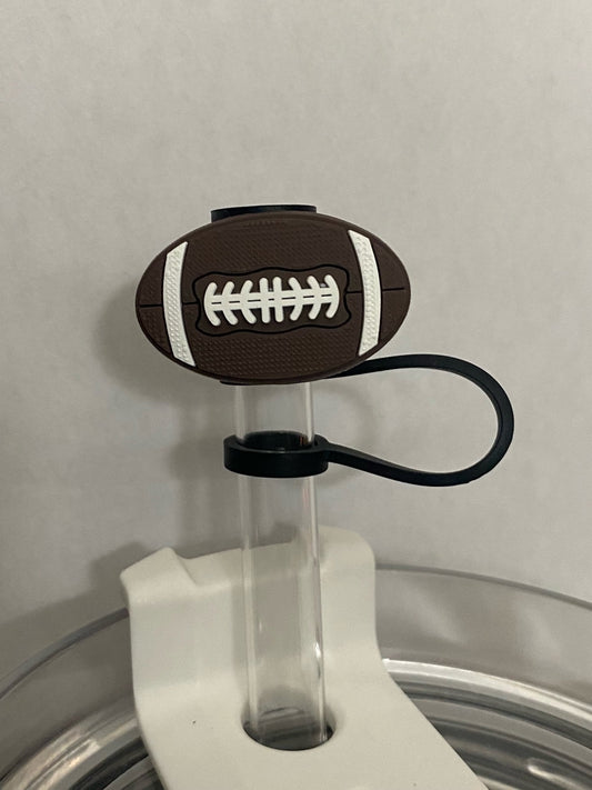 Football Straw Topper for 10 mm Straws