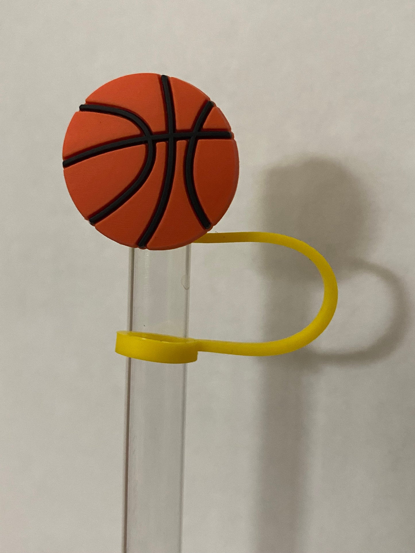 Basketball Straw Topper for 10 mm Straws