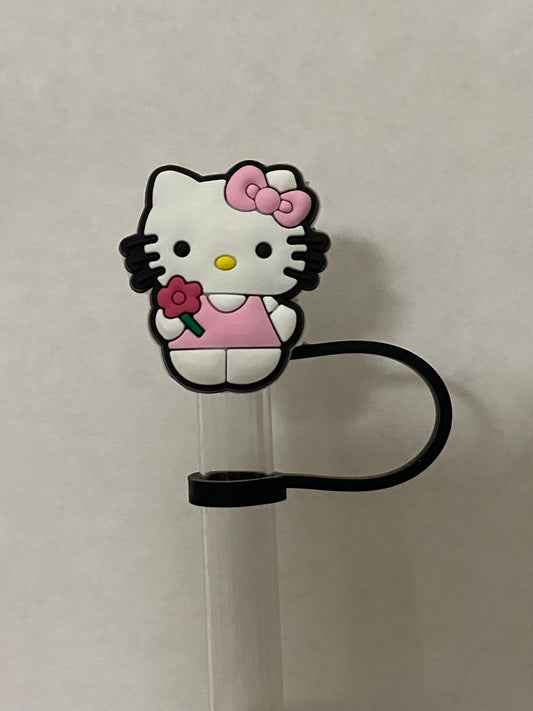 Kitty Rose Topper for 10 mm Straws