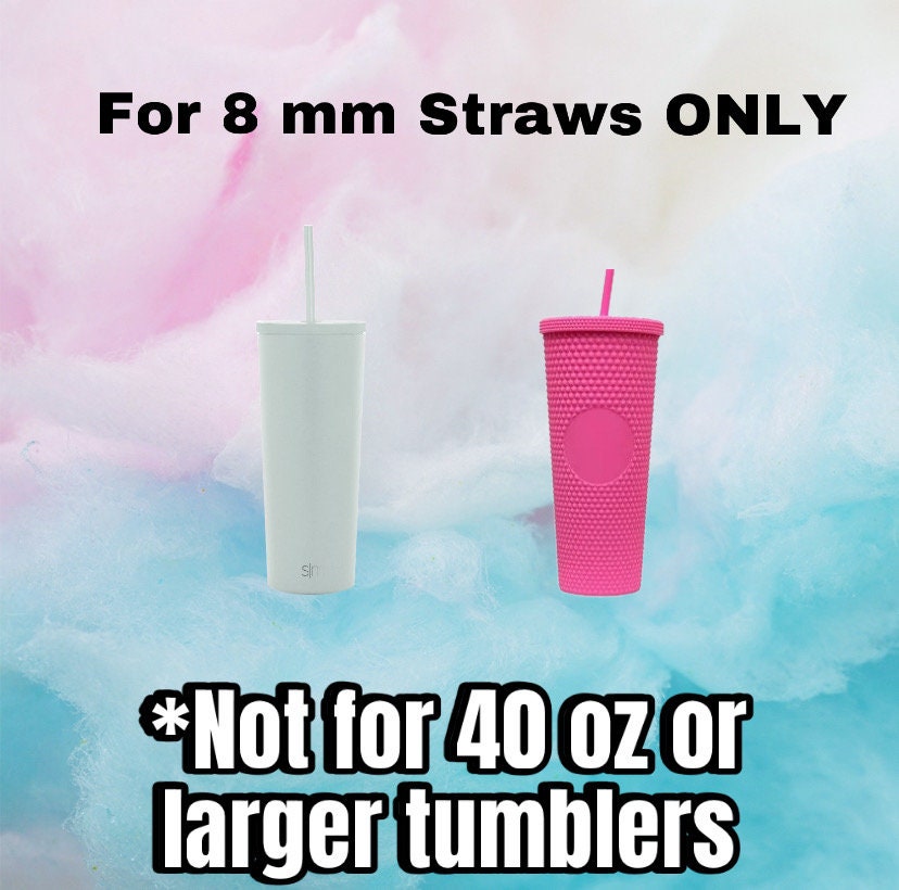 Mama Pink Raninbow Straw Topper for 8 mm Straws