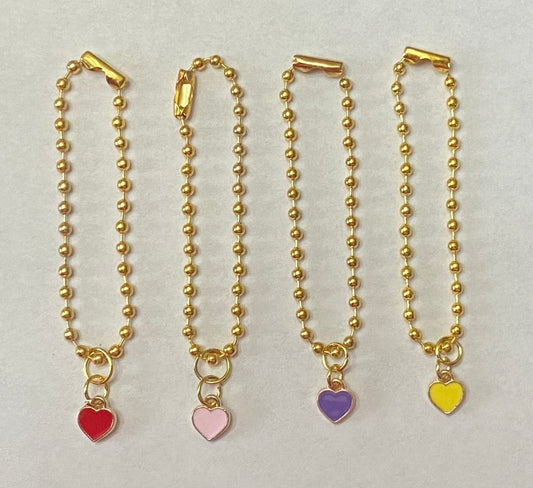 Handle Charms with Petite Heart