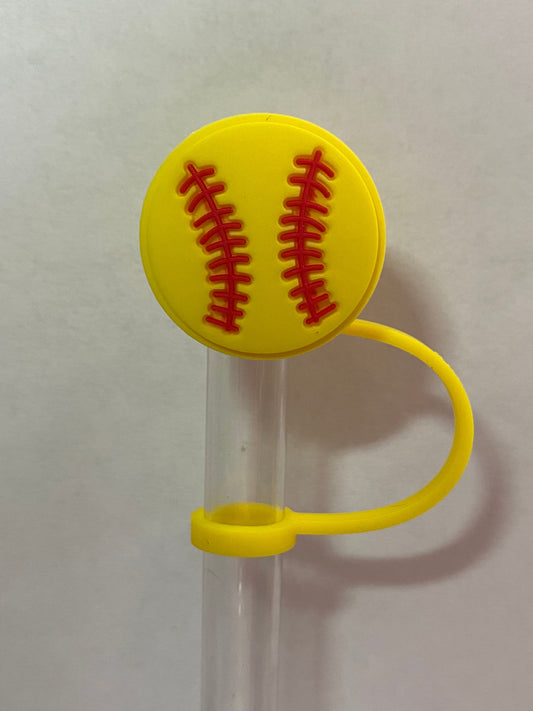 Softball Straw Topper for 10 mm Straws