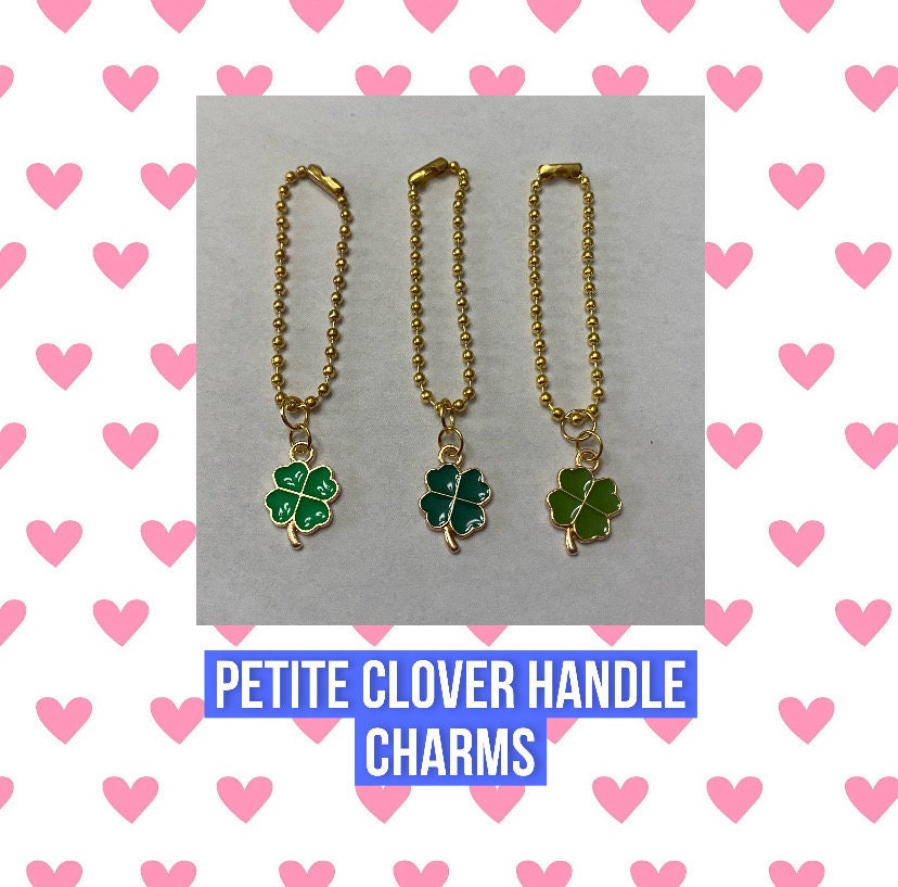 Handle Charms with Petite Clover