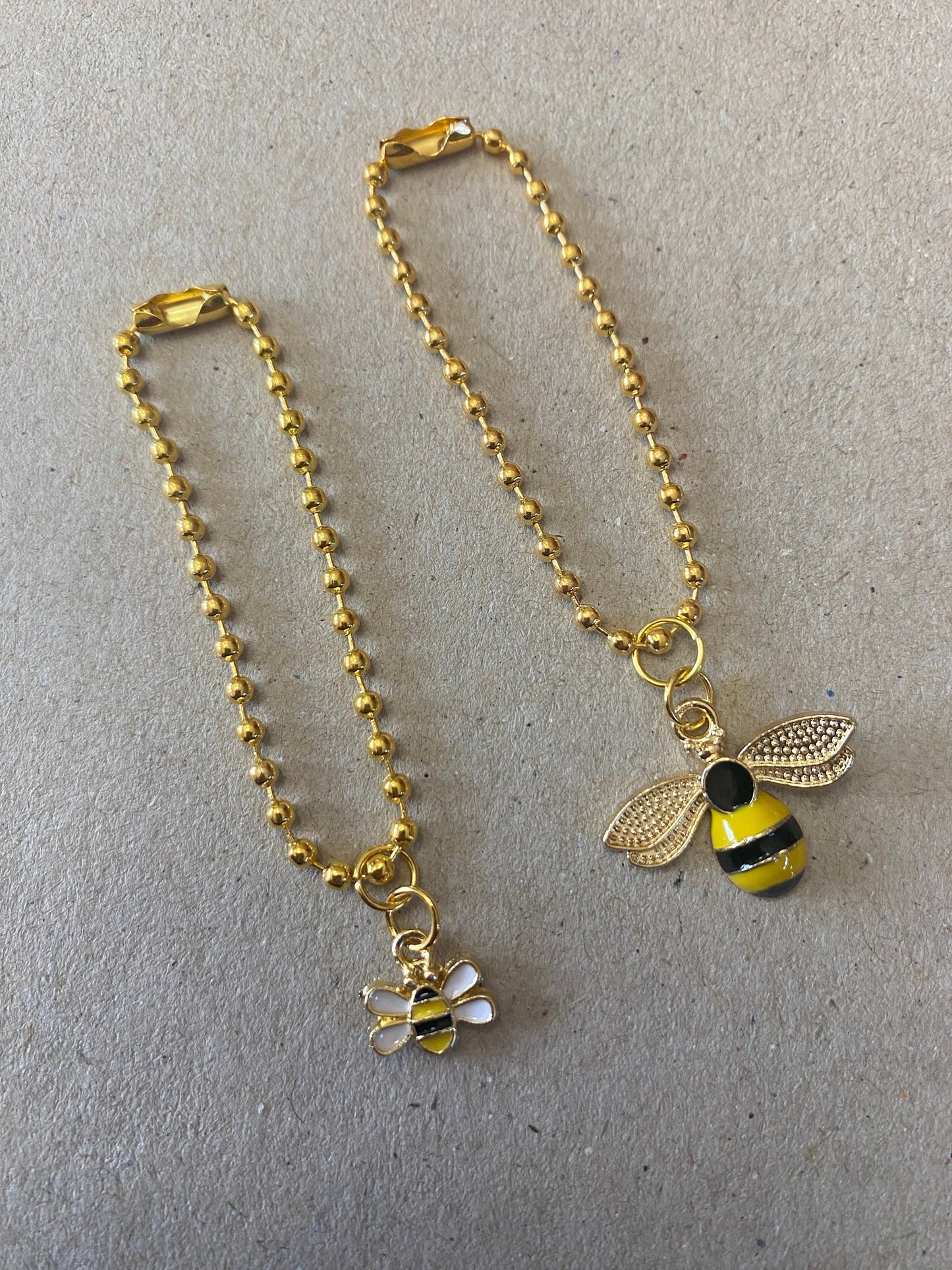 Bee Handle Charm