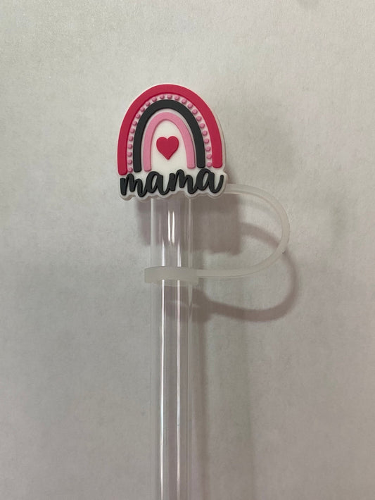 Mama Rainbow Straw Topper for 10 mm Straws