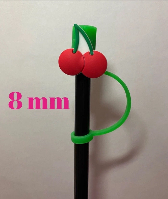 Baby Cherries Straw Topper for 8 mm Straws