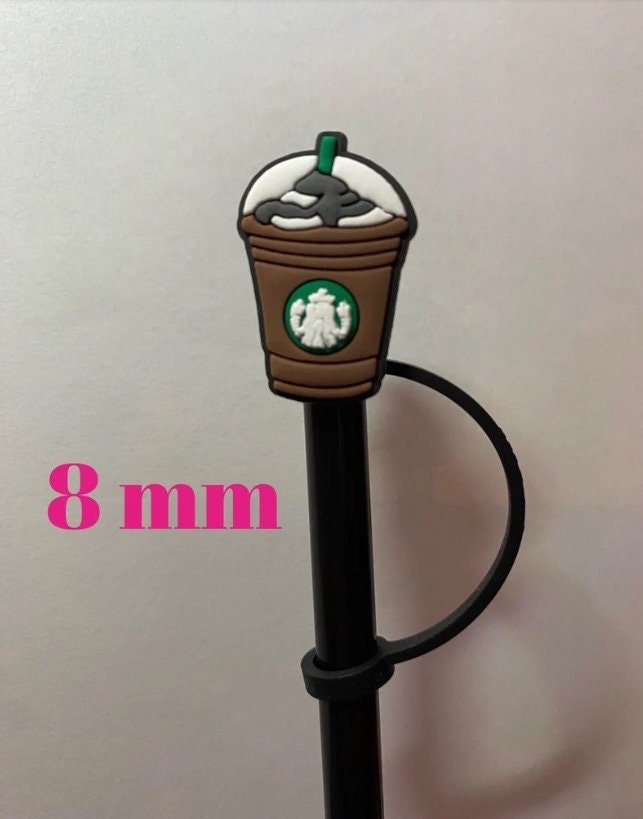 Blended Coffee Straw Topper for 8 mm Straws