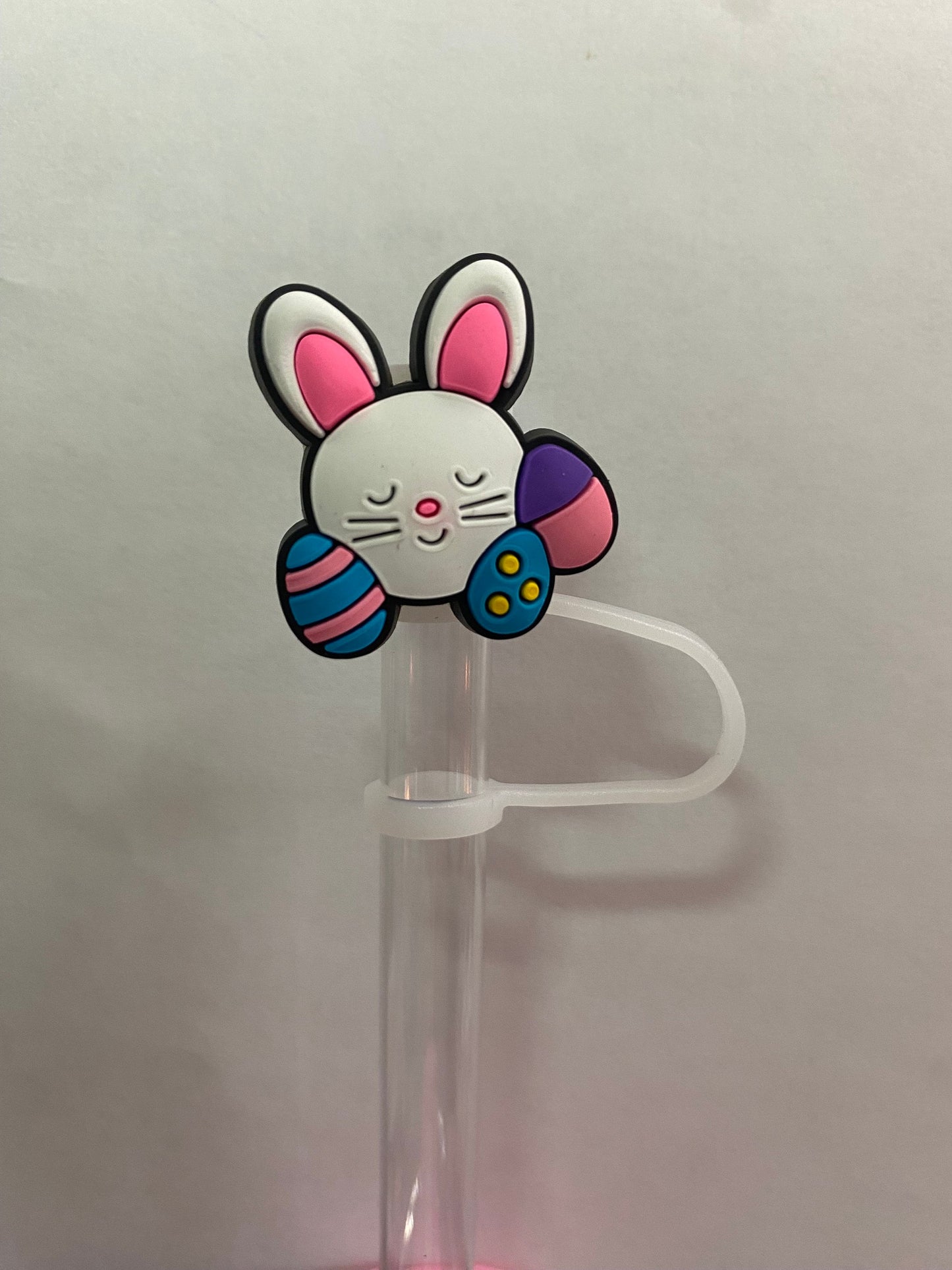 Easter Bunny Straw Topper for 10 mm Straws