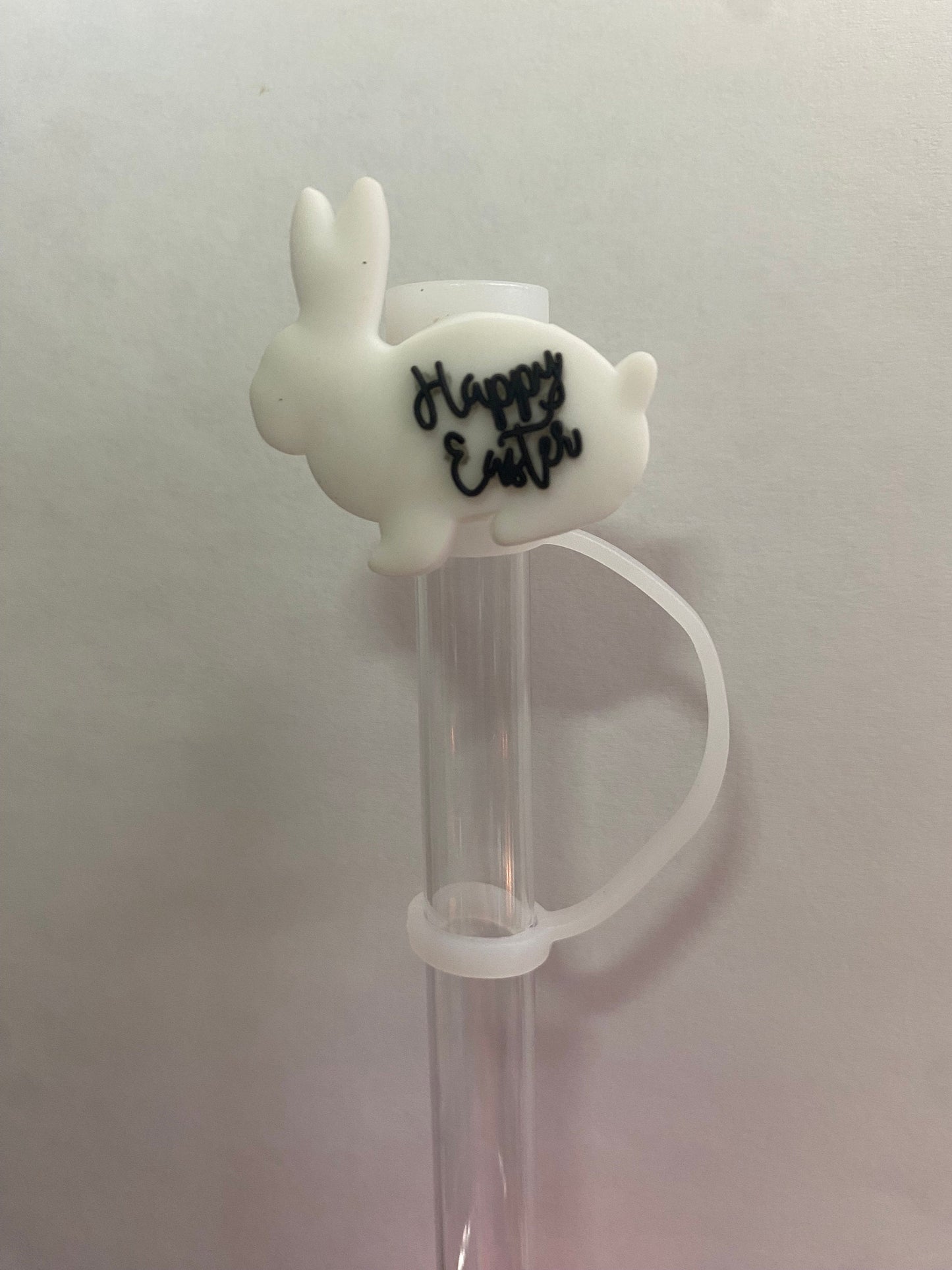 White EB Straw Topper for 10 mm Straws