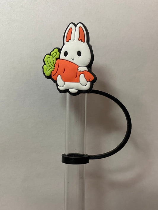 Carrot Bunny Straw Topper for 10 mm Straws