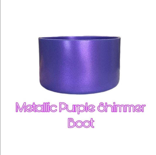 Metallic Purple Shimmer Tumbler Boot