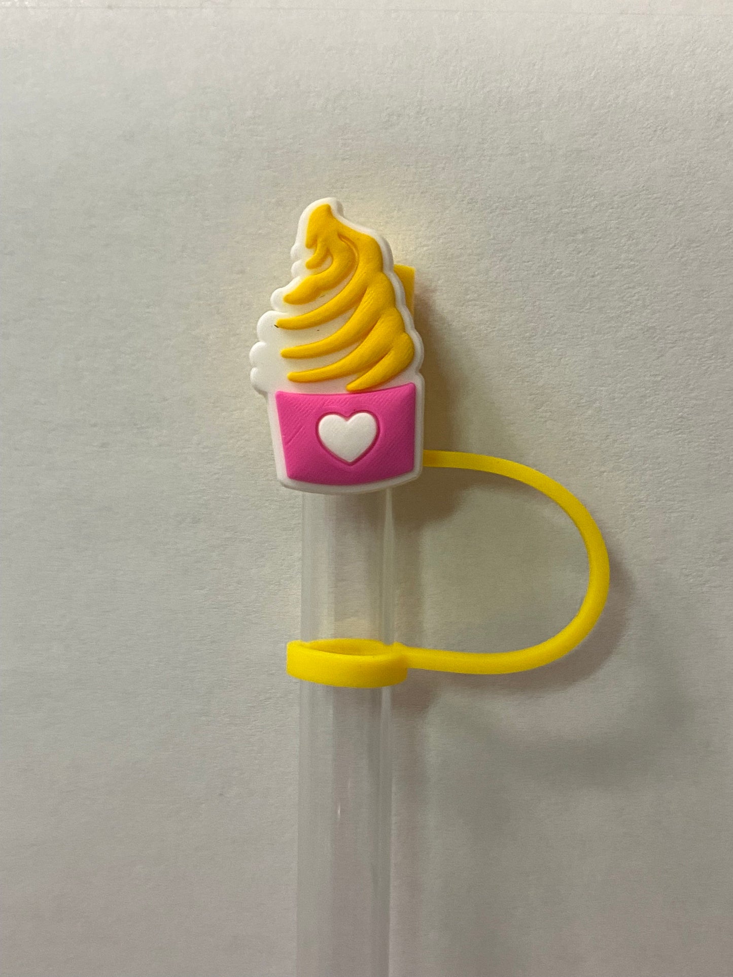 Frozen Pineapple Treat Straw Topper for 10 mm Straws