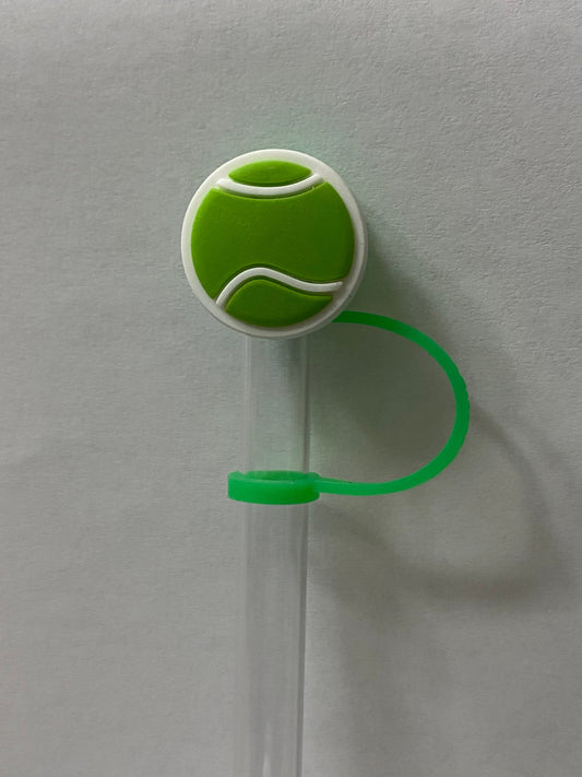 Tennis Ball Straw Topper for 10 mm Straws