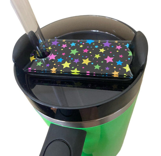 Neon Stars 30 oz 2.0 Acrylic Tumbler Tag