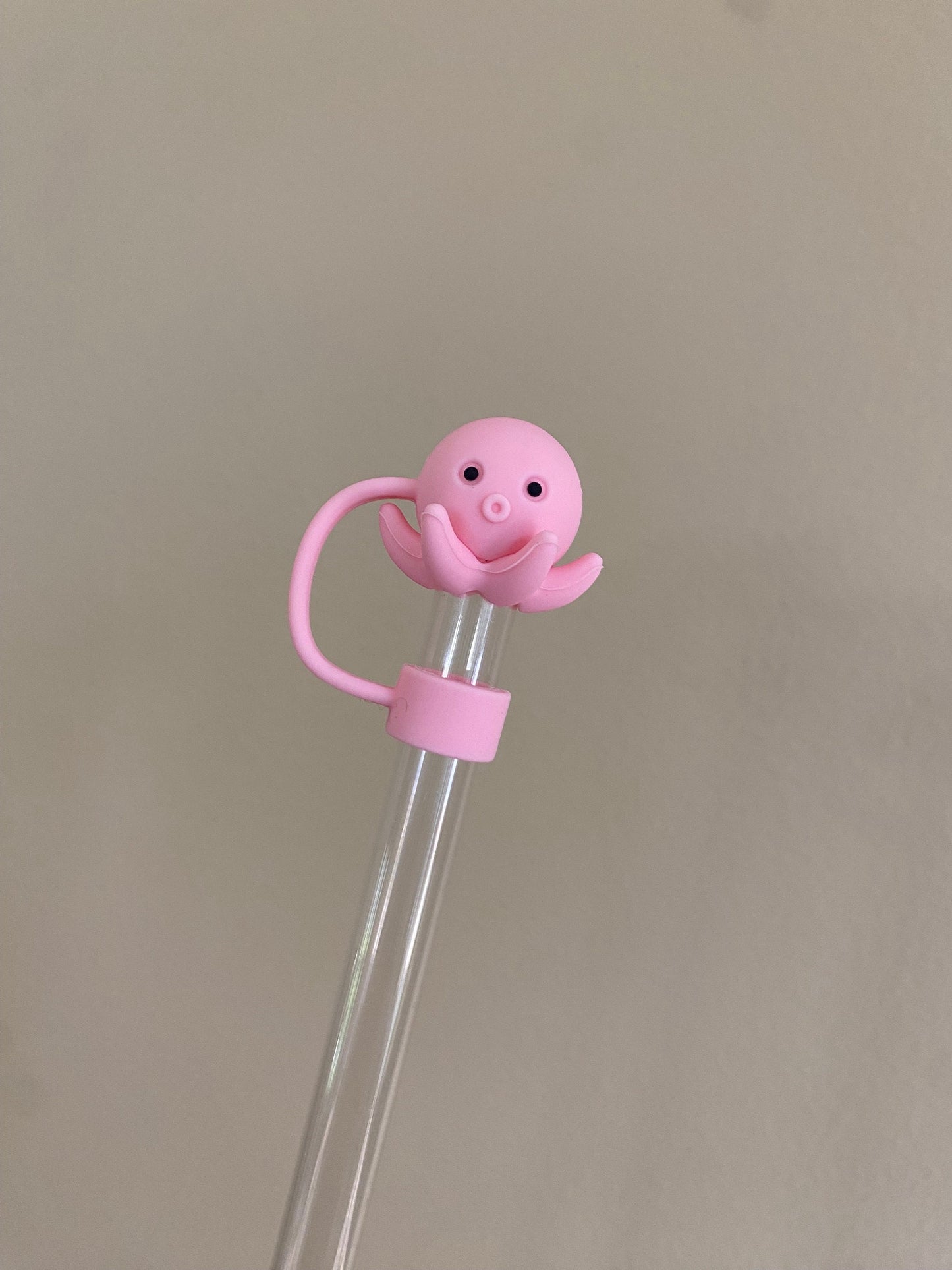 3D Octopus Straw Topper for 10 mm Straws