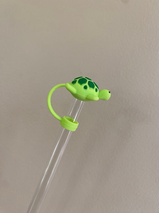 3D Sea Turtle Straw Topper for 10 mm Straws