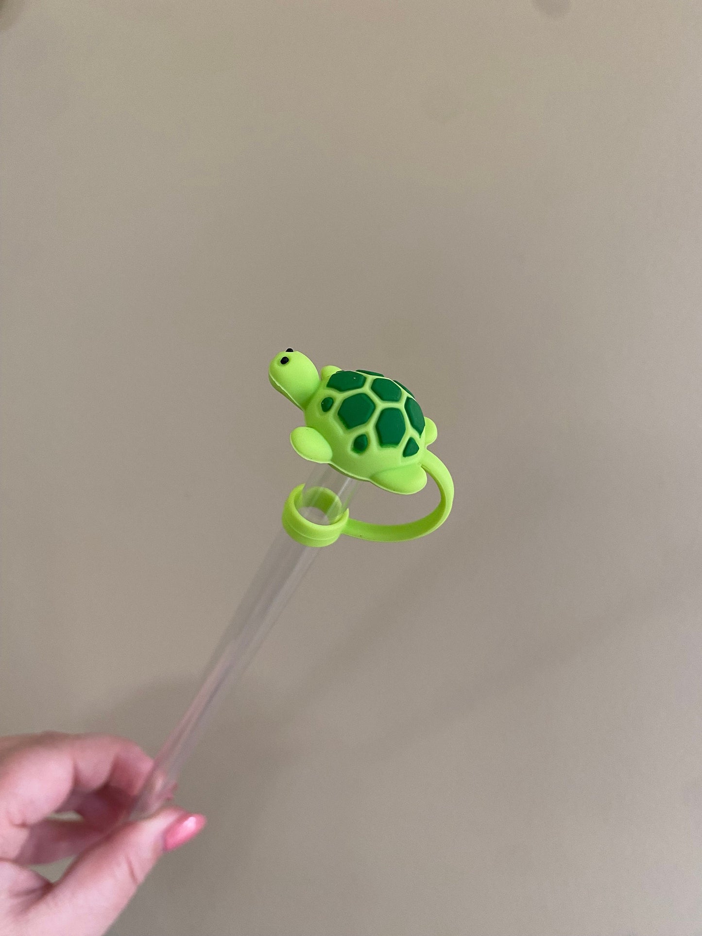 3D Sea Turtle Straw Topper for 10 mm Straws