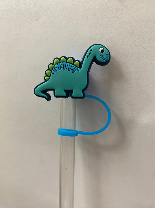 Green Dino Straw Topper for 10 mm Straws