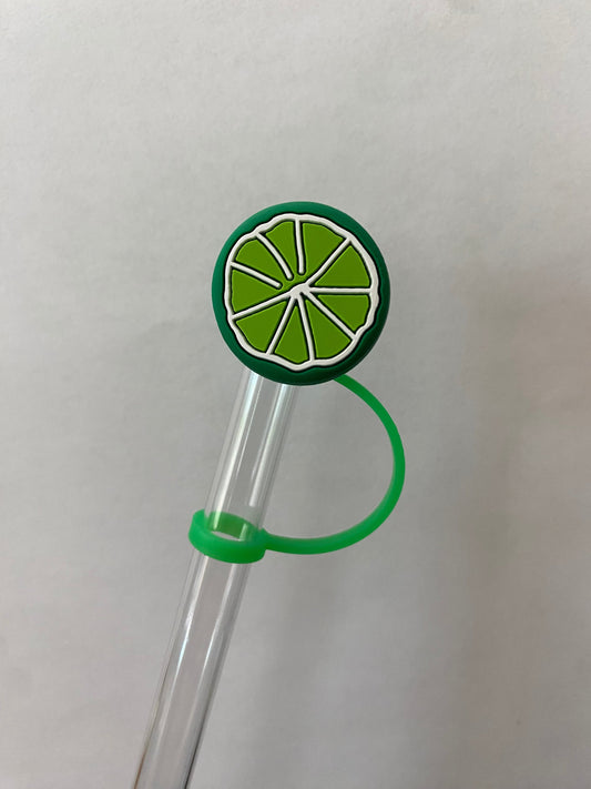 Lime Straw Topper for 10 mm Straws