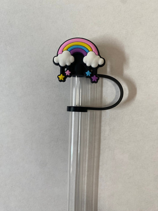 Rainbow Stars Straw Topper for 10 mm Straws