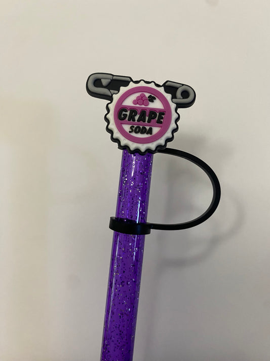 Up Grape Soda Club Topper for 10 mm Straws