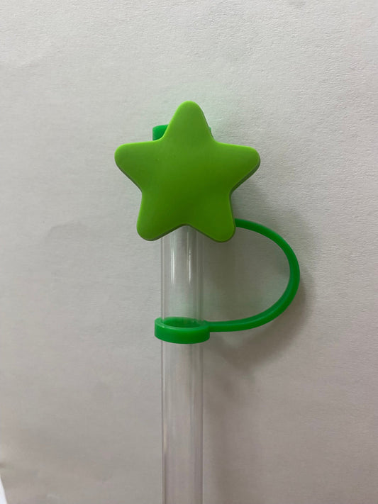 Green Star Straw Topper for 10 mm Straws